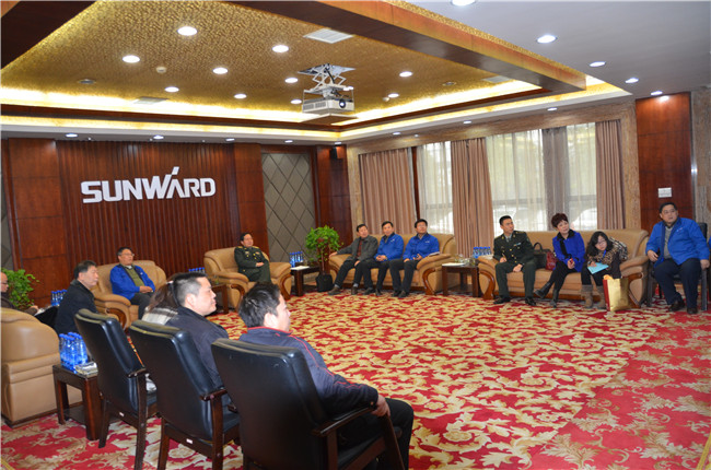 湖南省国动委综合办专职副主任胡代松考察开云kaiyun网页版官网_开云kaiyun（中国）智能