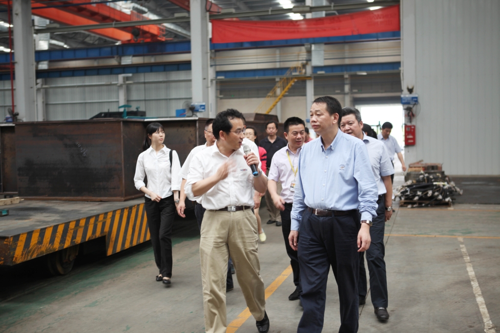 长沙市委常委文树勋一行调研开云kaiyun网页版官网_开云kaiyun（中国）智能