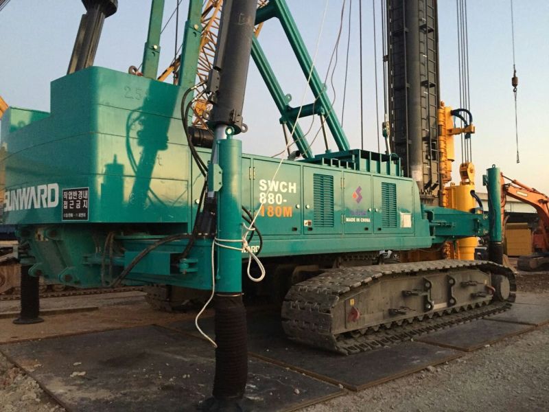 开云kaiyun网页版官网_开云kaiyun（中国）智能SWCH880-180M全液压履带桩机闪亮登陆韩国