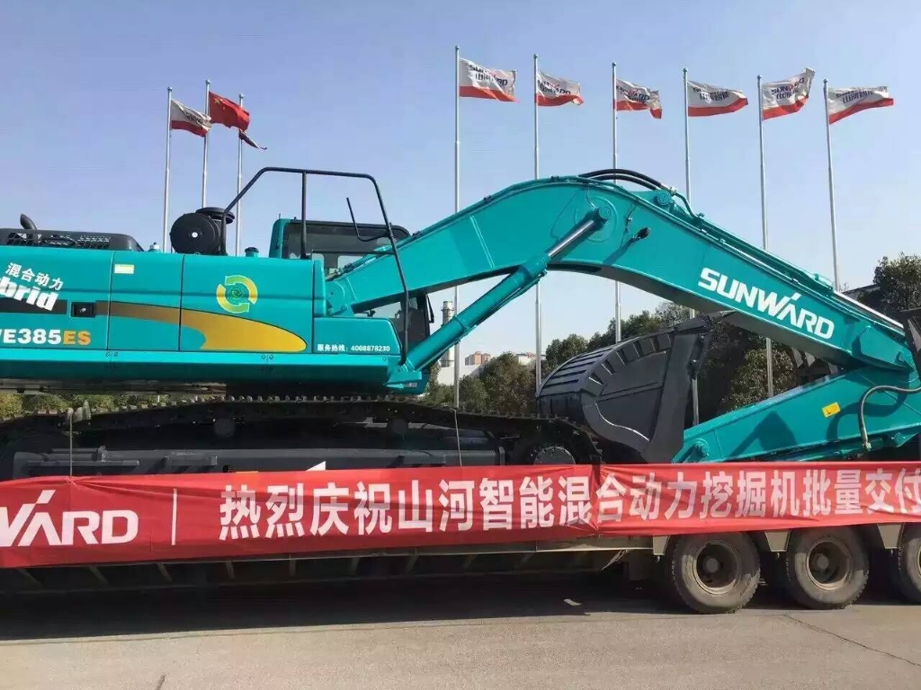 就这样被你征服！开云kaiyun网页版官网_开云kaiyun（中国）智能100台液压混合动力挖掘机挺进矿山