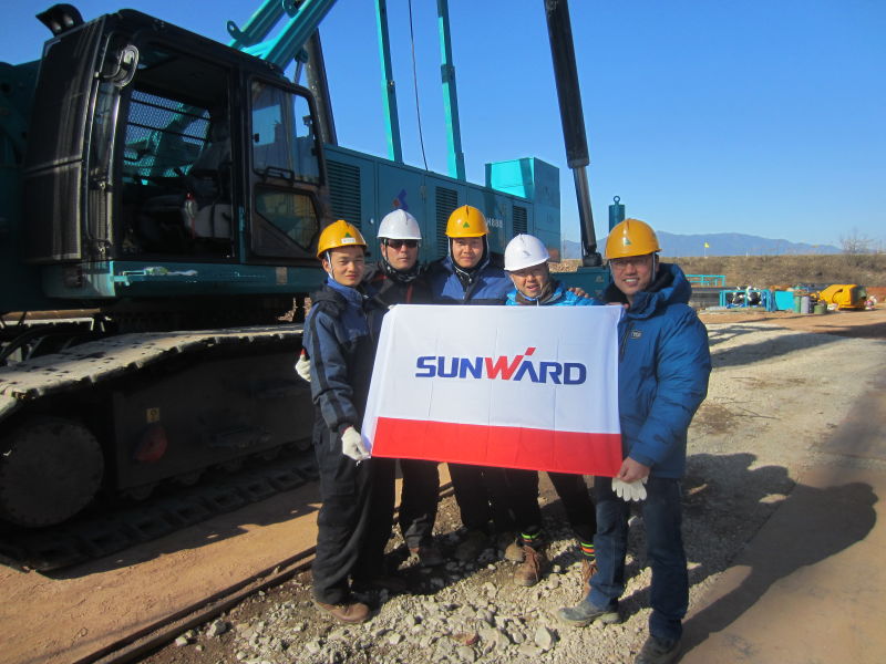 开云kaiyun网页版官网_开云kaiyun（中国）智能SWCH880-180M全液压履带桩机闪亮登陆韩国