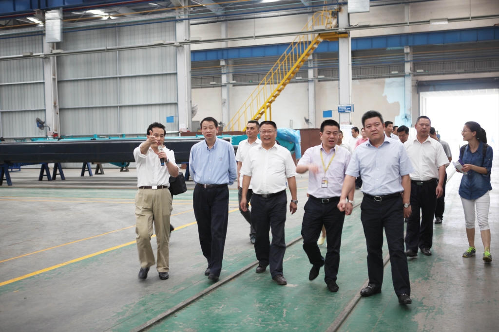 长沙市委常委文树勋一行调研开云kaiyun网页版官网_开云kaiyun（中国）智能