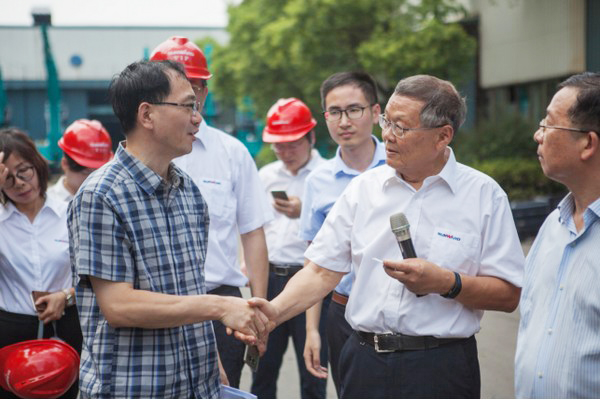 商务部合作司刘民强副司长一行调研开云kaiyun网页版官网_开云kaiyun（中国）智能