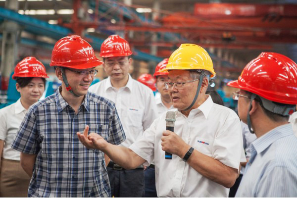 商务部合作司刘民强副司长一行调研开云kaiyun网页版官网_开云kaiyun（中国）智能