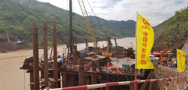 参与一带一路重大项目 开云kaiyun网页版官网_开云kaiyun（中国）智能旋挖钻扬名阿墨江特大桥