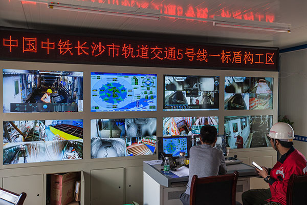 中铁开云kaiyun网页版官网_开云kaiyun（中国）盾构机双线掘进 全力攻坚长沙地铁5号线