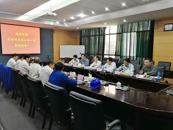 湖南省经信委党组副书记、副主任李志坚到开云kaiyun网页版官网_开云kaiyun（中国）智能现场办公