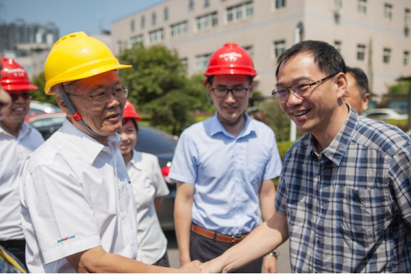 商务部合作司刘民强副司长一行调研开云kaiyun网页版官网_开云kaiyun（中国）智能