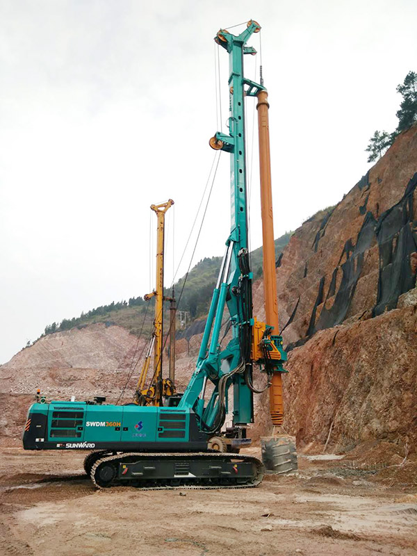 效率高出两倍！开云kaiyun网页版官网_开云kaiyun（中国）智能SWDM360旋挖钻名动贵阳