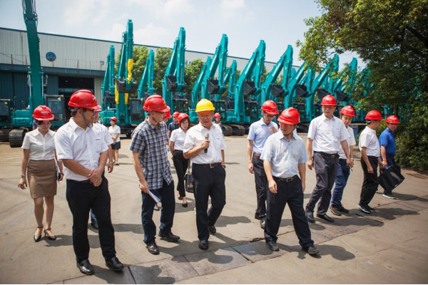 商务部合作司刘民强副司长一行调研开云kaiyun网页版官网_开云kaiyun（中国）智能