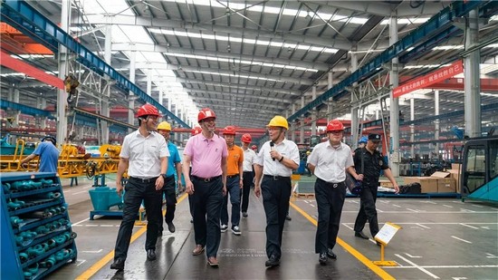 广州市国资委党委书记、主任陈浩钿莅临开云kaiyun网页版官网_开云kaiyun（中国）智能考察指导