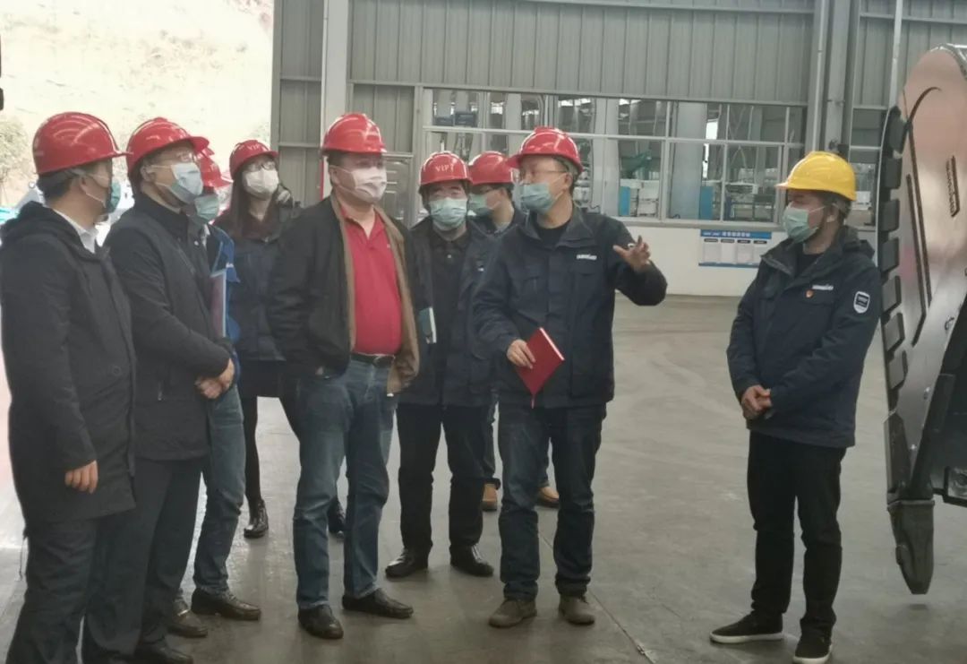 市工信局调研开云kaiyun网页版官网_开云kaiyun（中国）智能国家先进集群竞赛项目