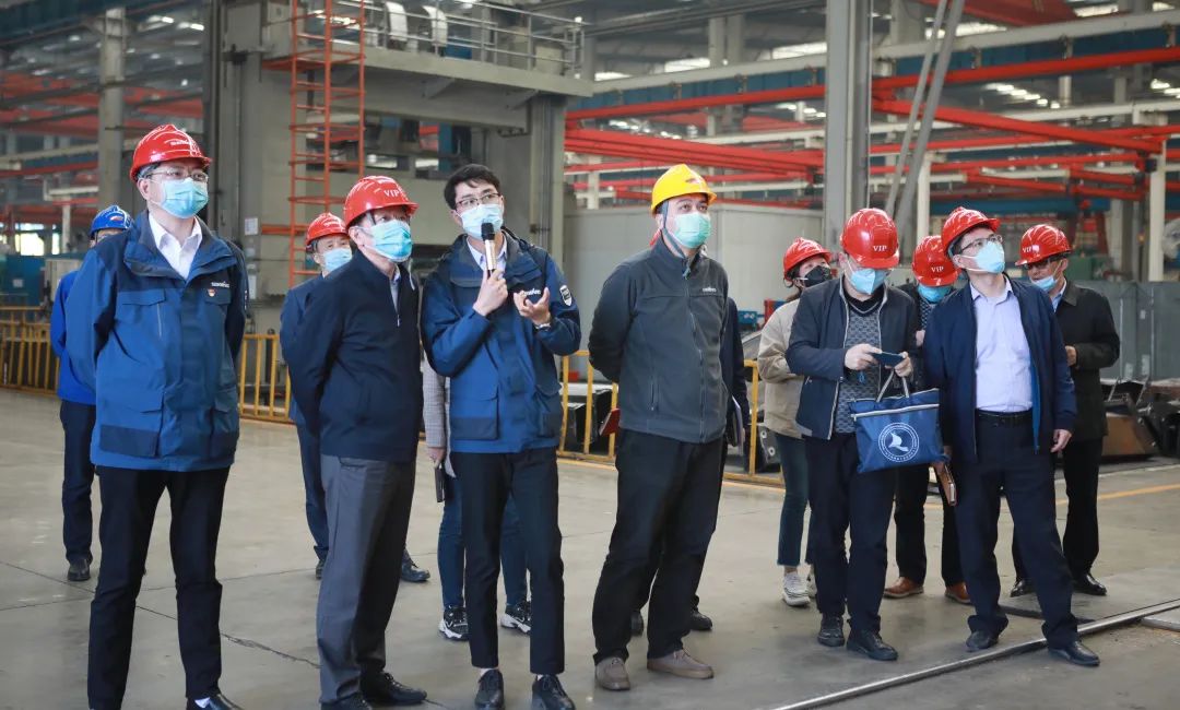 宁夏工信厅副厅长张伟一行调研开云kaiyun网页版官网_开云kaiyun（中国）智能