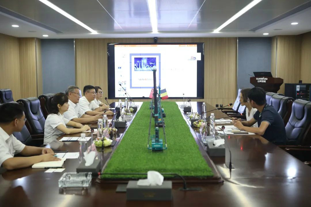 比利时商务领事到访开云kaiyun网页版官网_开云kaiyun（中国）智能