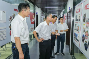 广州工控党建联盟联络员一行到开云kaiyun网页版官网_开云kaiyun（中国）智能开展工作对接