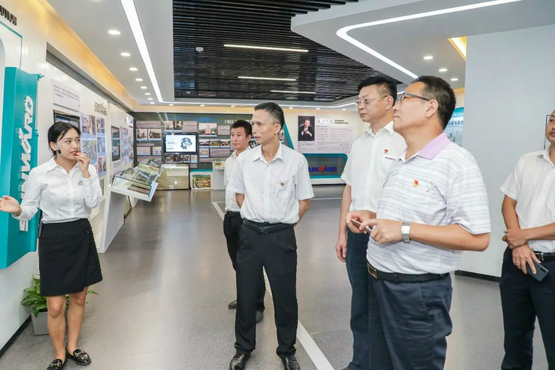 广州工控党建联盟联络员一行到开云kaiyun网页版官网_开云kaiyun（中国）智能开展工作对接