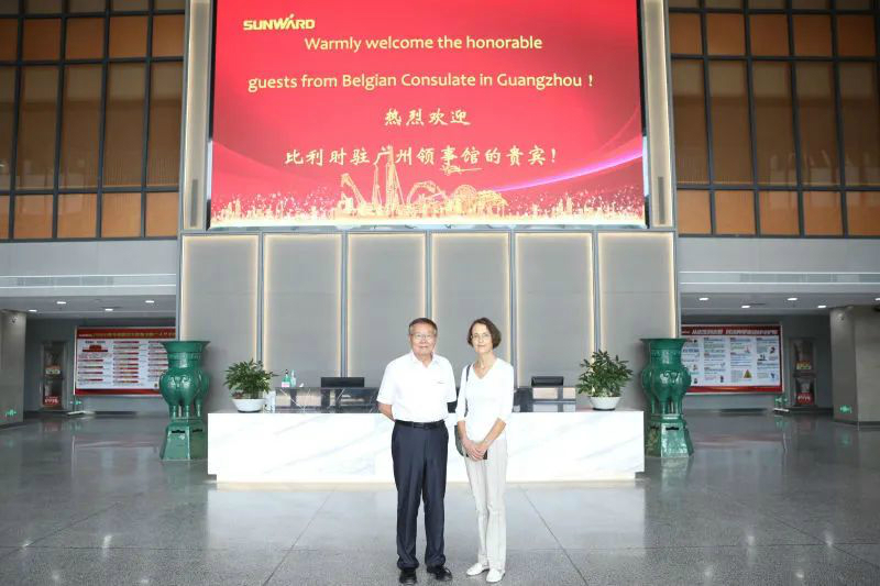 比利时商务领事到访开云kaiyun网页版官网_开云kaiyun（中国）智能