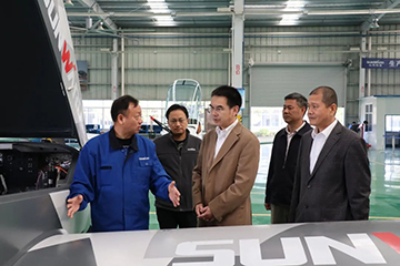 民航中南局副局长陈维调研开云kaiyun网页版官网_开云kaiyun（中国）科技