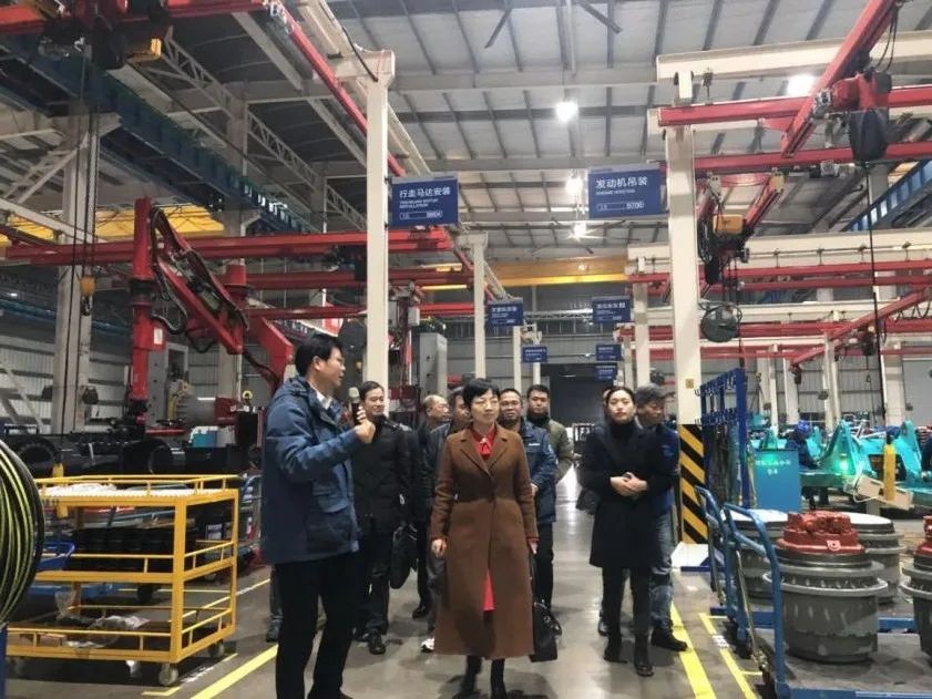 省工信厅副厅长彭涛一行调研开云kaiyun网页版官网_开云kaiyun（中国）智能