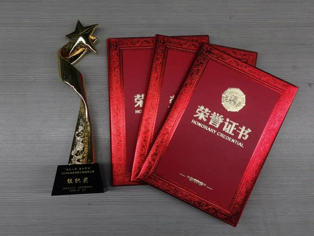 湖南省职工短视频大赛开云kaiyun网页版官网_开云kaiyun（中国）智能荣获多项奖励