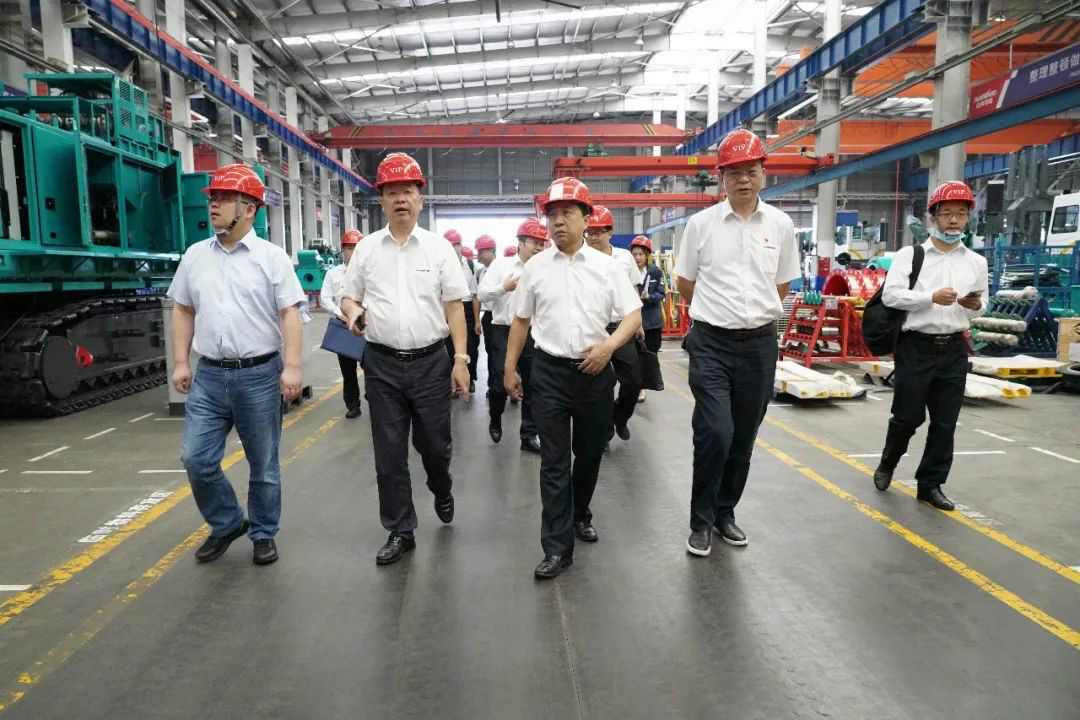 中铁装备赵华总经理莅临开云kaiyun网页版官网_开云kaiyun（中国）智能交流