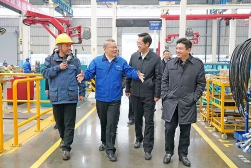 徐州市长率团考察开云kaiyun网页版官网_开云kaiyun（中国）智能