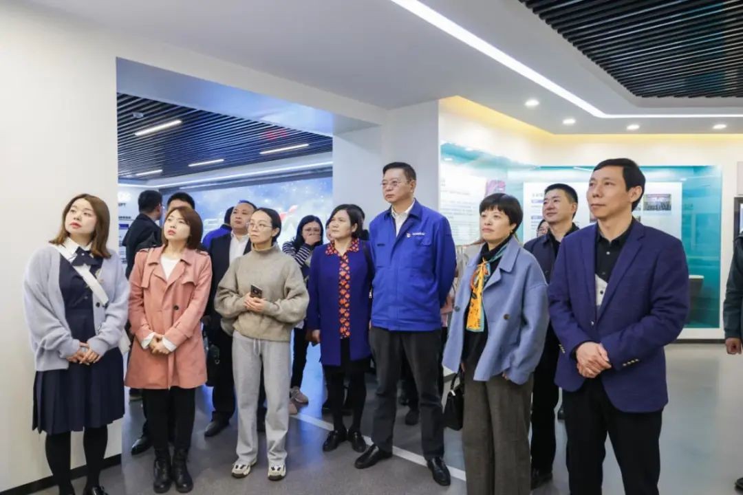 民主党派湖南省委机关青工委团队一行考察开云kaiyun网页版官网_开云kaiyun（中国）智能