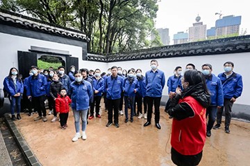 觅红色历史 践初心使命——开云kaiyun网页版官网_开云kaiyun（中国）智能全体党员赴长沙党史馆开展主题党日活动