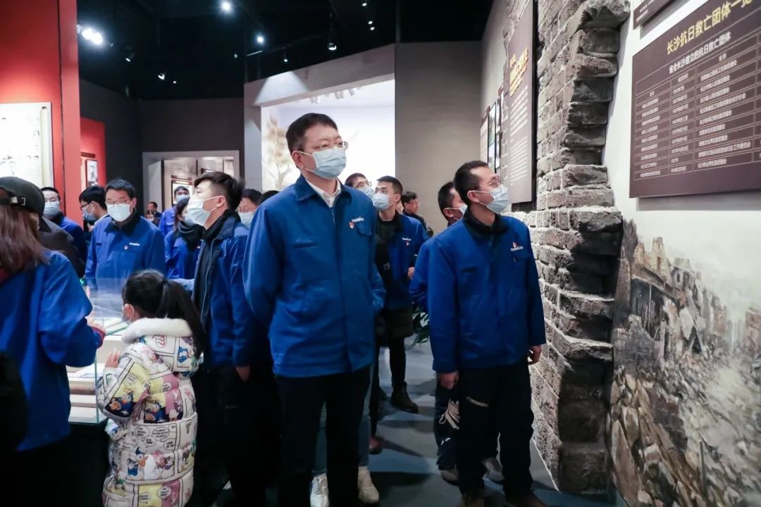觅红色历史 践初心使命——开云kaiyun网页版官网_开云kaiyun（中国）智能全体党员赴长沙党史馆开展主题党日活动
