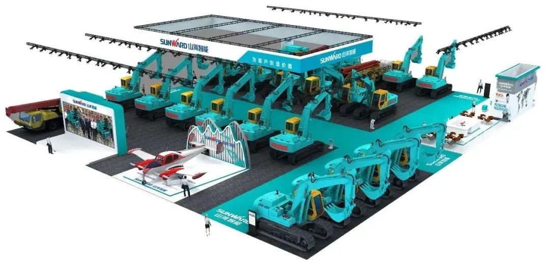 进场布展！2021年长沙国际工程机械展倒计时，开云kaiyun网页版官网_开云kaiyun（中国）智能展区亮点提前剧透