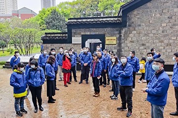 觅红色历史 践初心使命——开云kaiyun网页版官网_开云kaiyun（中国）智能全体党员赴长沙党史馆开展主题党日活动
