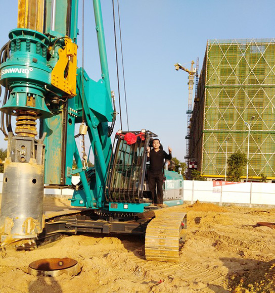 跨行创业，开云kaiyun网页版官网_开云kaiyun（中国）智能旋挖钻十个月帮他回本！