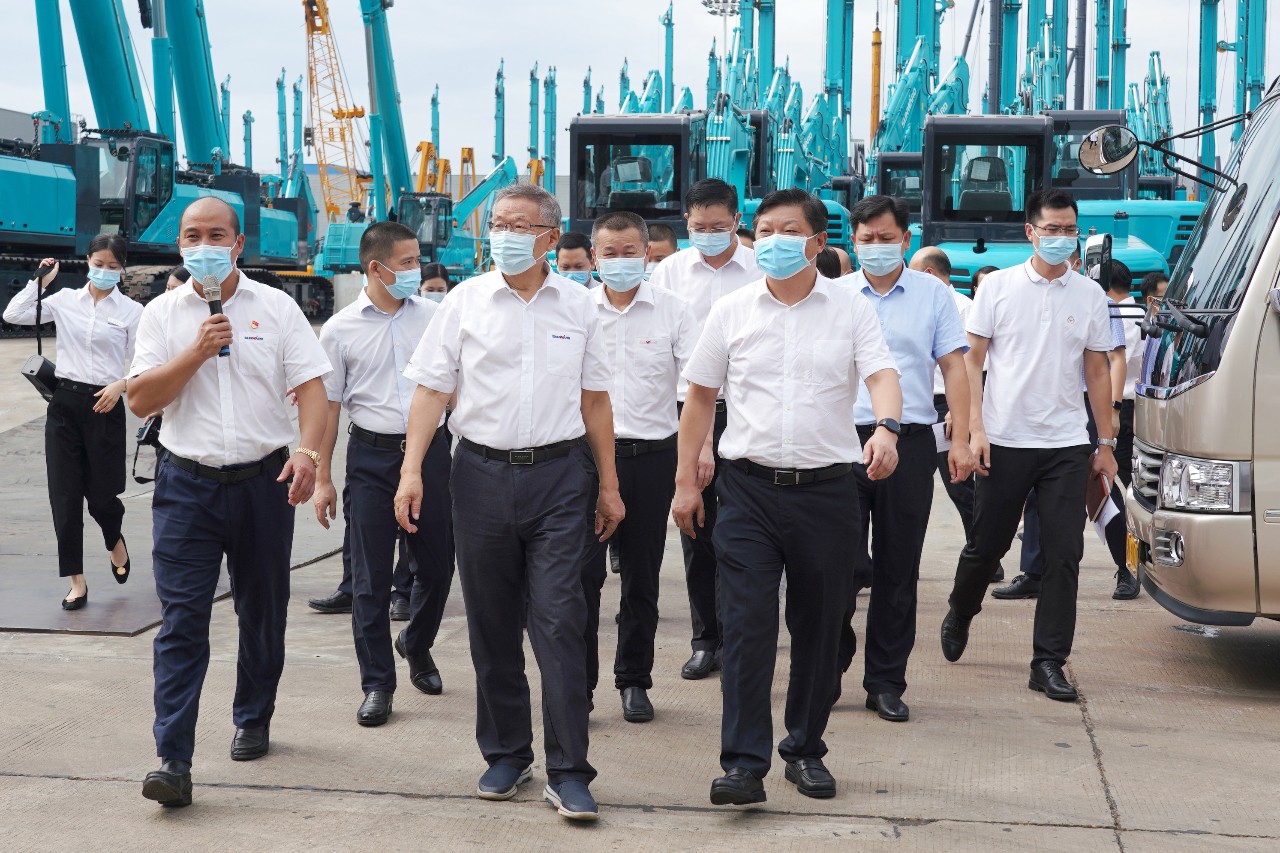 长沙县委书记付旭明调研开云kaiyun网页版官网_开云kaiyun（中国）智能