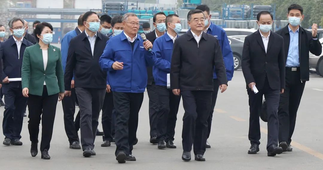 湖南省委书记张庆伟调研开云kaiyun网页版官网_开云kaiyun（中国）智能