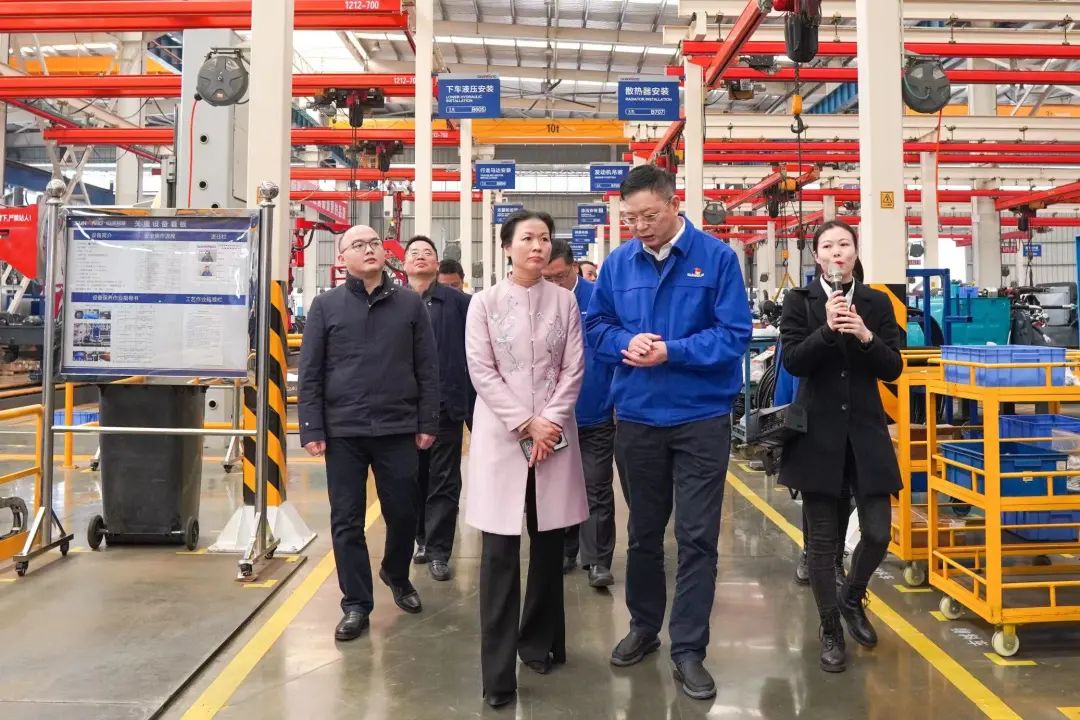 长沙市总工会、长沙经开区总工会一行调研开云kaiyun网页版官网_开云kaiyun(中国)智能