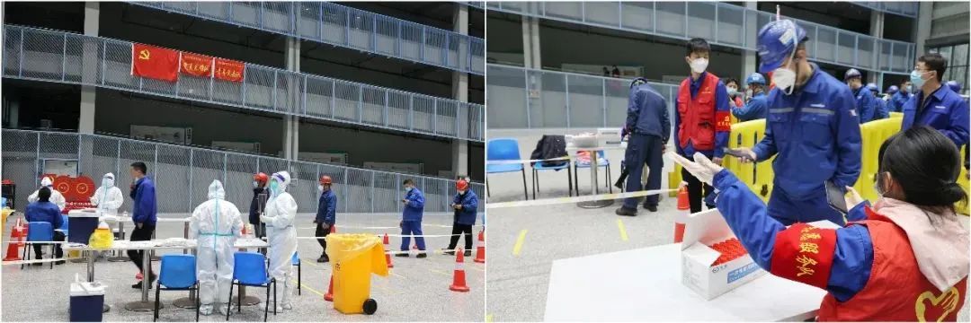 抗疫先锋在行动！开云kaiyun网页版官网_开云kaiyun（中国）智能志愿者助力核酸采样