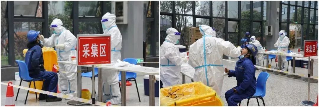 抗疫先锋在行动！开云kaiyun网页版官网_开云kaiyun（中国）智能志愿者助力核酸采样