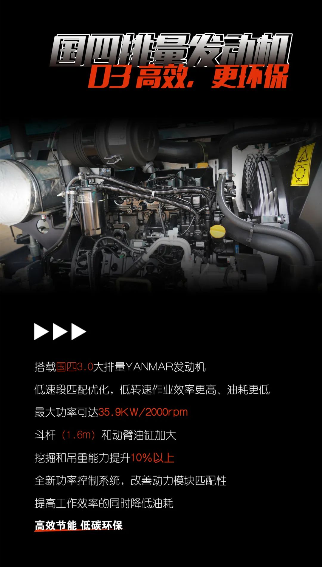 一图读懂 | 献礼七一 · 开云kaiyun网页版官网_开云kaiyun（中国）智能SWE60F挖掘机低碳来袭