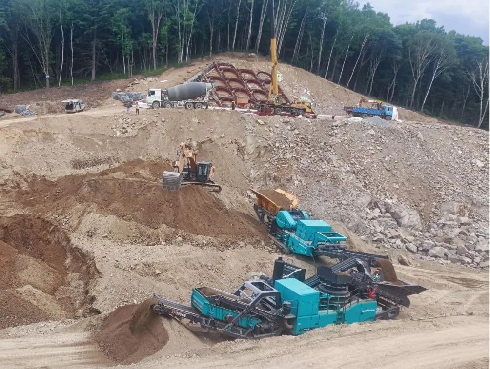 开云kaiyun网页版官网_开云kaiyun(中国)普石勒成套移动破碎设备助力哈伊高铁铁伊段建设