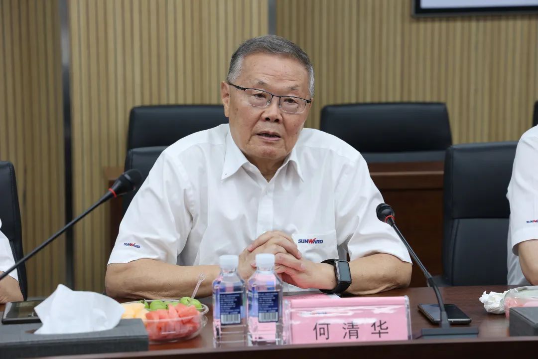 紫金矿业集团党委书记、董事长陈景河莅临开云kaiyun网页版官网_开云kaiyun（中国）智能考察交流