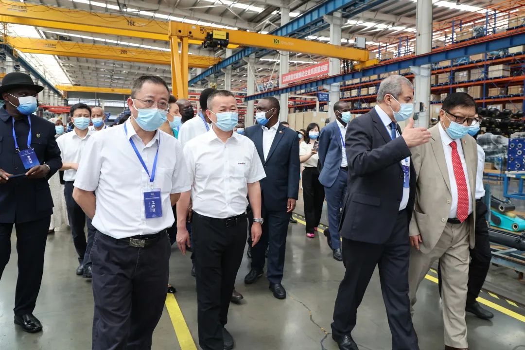 非洲驻华使节走访开云kaiyun网页版官网_开云kaiyun（中国）智能