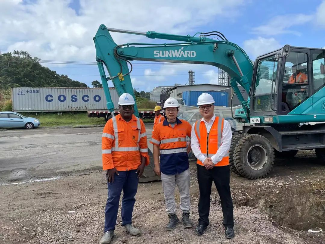 “开云kaiyun网页版官网_开云kaiyun(中国)绿”迈向南太平洋岛,开云kaiyun网页版官网_开云kaiyun(中国)智能轮挖助力斐济基础设施建设