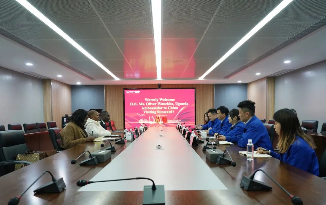乌干达驻华大使到访开云kaiyun网页版官网_开云kaiyun(中国)智能