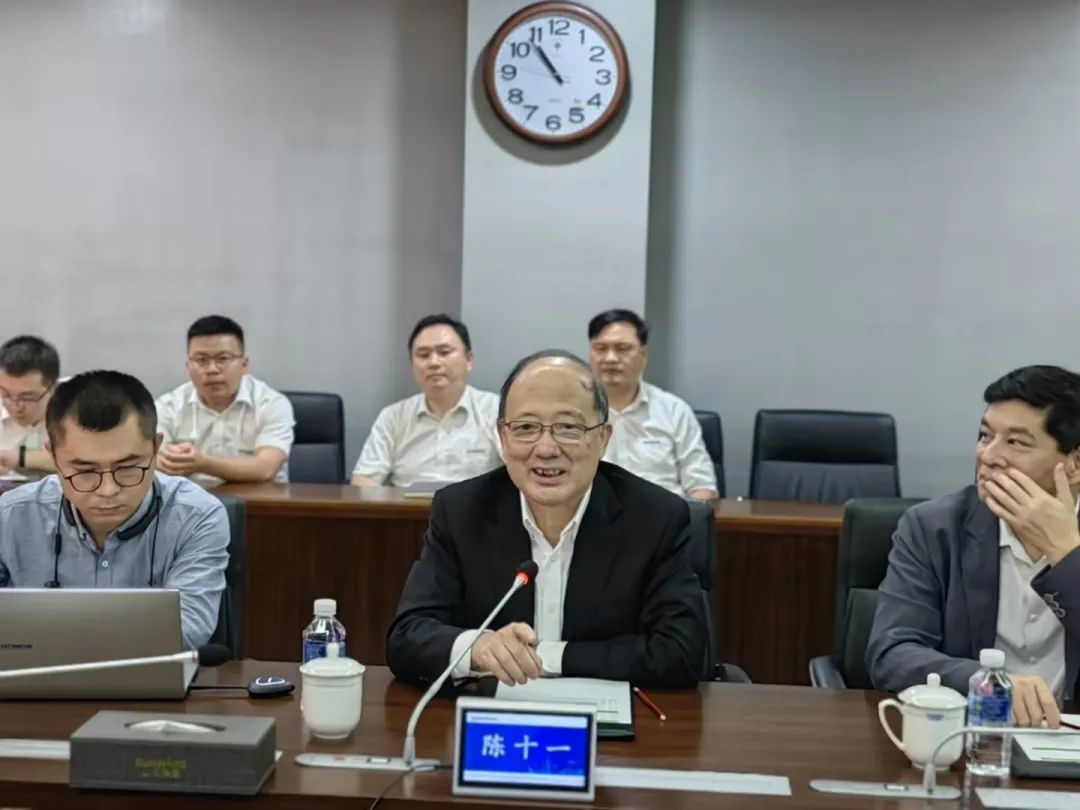 中国科学院院士陈十一率队到访开云kaiyun网页版官网_开云kaiyun(中国)智能