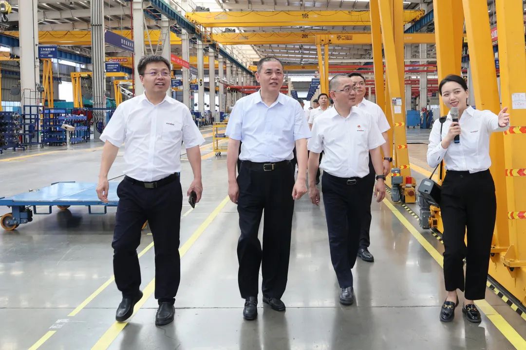 中铁城建集团党委书记、董事长申景涛到访开云kaiyun网页版官网_开云kaiyun(中国)智能