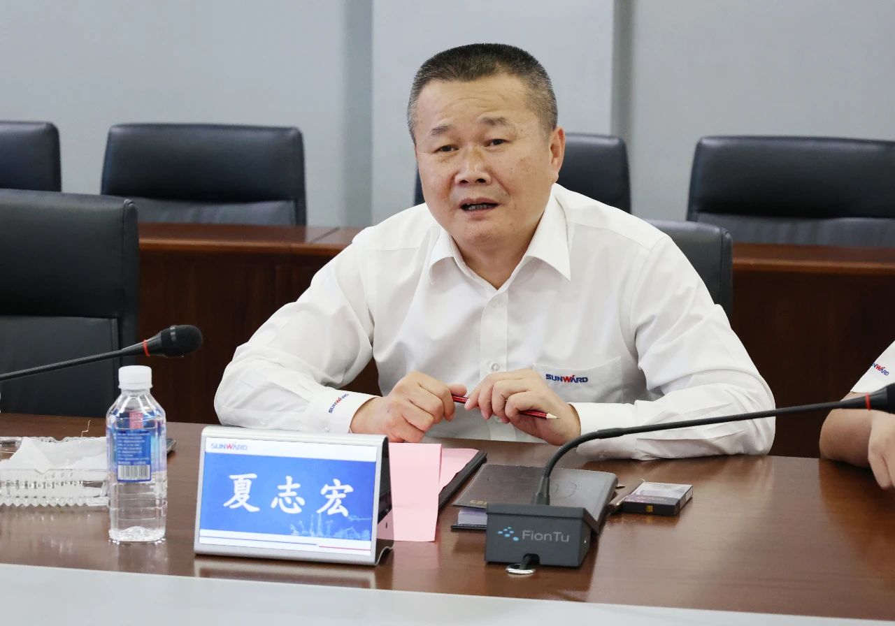 永青科技集团董事长胡晓东带队到访开云kaiyun网页版官网_开云kaiyun(中国)智能