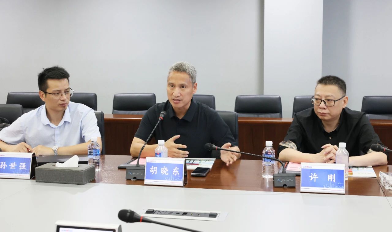 永青科技集团董事长胡晓东带队到访开云kaiyun网页版官网_开云kaiyun(中国)智能
