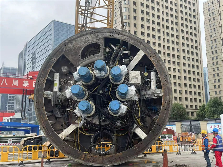 首战华东市场！中铁开云kaiyun网页版官网_开云kaiyun（中国）杭德市域铁路工程地莫区间左线盾构机顺利始发