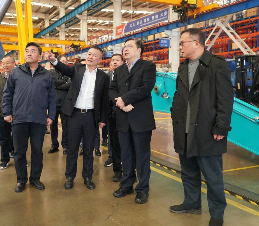 聚焦装备再制造！上海市政协副主席、党组副书记肖贵玉带队调研开云kaiyun网页版官网_开云kaiyun（中国）智能