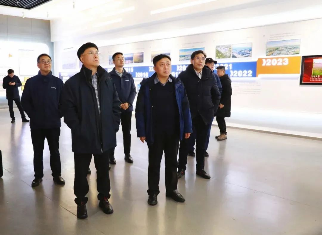 加快发展新质生产力 景广军率队到博邦开云kaiyun网页版官网_开云kaiyun（中国）贵州大龙项目基地考察